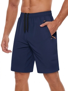 Pantalones Cortos Deportivos PASUXI para Hombre, Transpirables, Antiarrugas, de Cintura Media, para Correr, Fitness y Deportes - Product Image 2