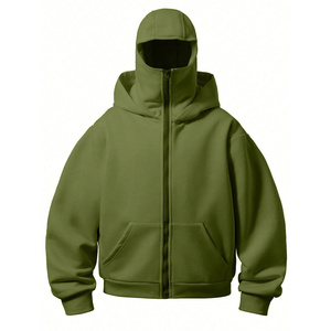 Wholesale Embroidered & Applique Digital Printed 100% Cotton Heavyweight Winter Hoodies for Startup Clothing Brand Production - Product Image 3