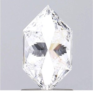 Diamante Suelto de Corte Hexagonal Cultivado en Laboratorio, Color E, Certificado IGI, VVS, Marca Diam, Origen Gujarat, 1-10 CT, para Joyería - Product Image 3