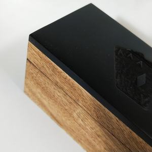 Engraved resin <b>card</b> storage <b>box</b> Poker <b>Card</b> <b>Box</b> With Engraved Suit Symbols Poker <b>Card</b> Storage Design For Neatening - Product Image 3