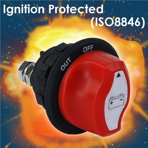 Productos de gran venta: Interruptor principal de batería mini BF449 N2 con bloqueo de seguridad para accesorios de vehículos todoterreno - Product Image 5