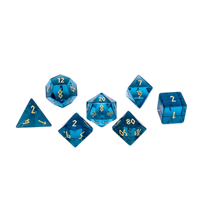 High quality stone <b>dice</b> aqua marine obsidian crystal reiki healing gemstones Engraved stone custom <b>dice</b> <b>set</b> Vikings crystal - Product Image 1