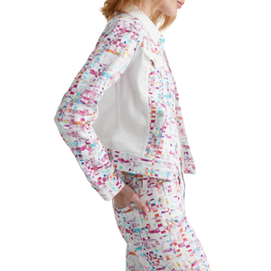 Veste en jean slim pour femme, silhouette ajustée, lavée, automne/hiver/été, manteau extérieur, fournisseur en gros OEM ODM - Product Image 4