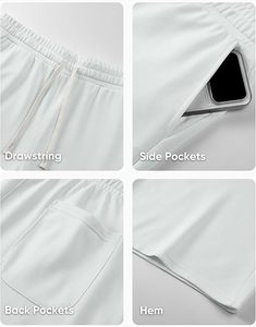 Short de sport d'été vintage délavé à l'acide, coupe courte, séchage rapide, effet usé - Product Image 5