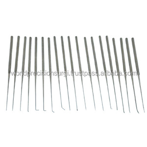 Juego de microganchos nerviales de acero inoxidable, instrumentos quirúrgicos dentales, kit de herramientas de precisión, certificado CE, clase I, kits de primeros auxilios para hospitales - Product Image 4