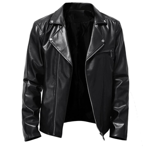 Veste en cuir de vache véritable marron unisexe Lawd Sports, style motard, col en V personnalisé, logo sur le devant, imperméable, respirante, automne - Product Image 6