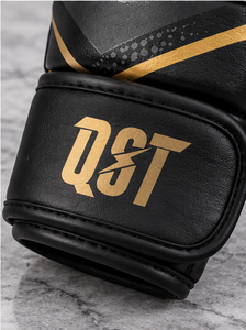 Gants d'entraînement MMA haute performance en cuir PU avec protection rembourrée des jointures et sangle de poignet sécurisée en Velcro - Product Image 6