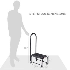 Heavy Duty 330 Lbs Non-Slip <b>Step</b> Stool <b>Kitchen</b> Furniture Accessory - Product Image 5