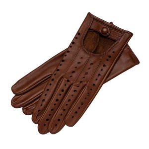 High Quality Leather <b>Driving</b> <b>Gloves</b> with Customized Logo Leather Material Made OEM Service Driver Safety <b>Gloves</b> in Multi Color - Product Image 2