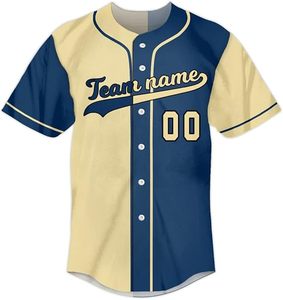Camiseta de Béisbol Personalizada de Malla Sublimada de Buena Calidad al por Mayor para Hombre - Product Image 2