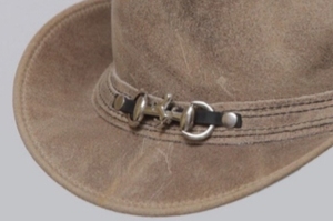 Chapeau de cowboy en cuir artisanal de qualité supérieure, style western, pour ranch, équitation, rodéo, extérieur, mode, à large bord, qualité premium - Product Image 4