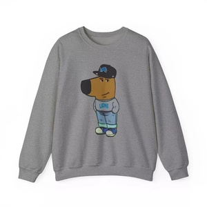 Mens Cotton Fleece Crewneck Sweatshirt Classic Fit Adult Custom Colour Winter Digital Printing Street Wear Outdoor - Product Image 2