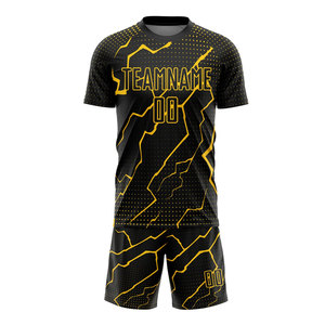 Uniforme de Fútbol de Último Diseño, Nuevo Estilo, Calidad Premium, Color Sólido, en Venta, 100% Poliéster - Product Image 2