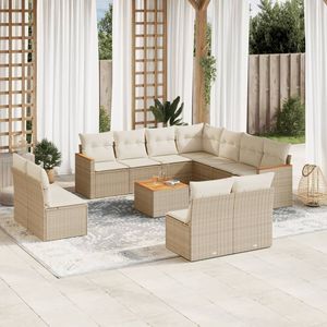 Set Divano da Giardino Beige - Product Image 1