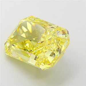 Diamante Cultivado en Laboratorio CVD, Corte Radiante, Color Amarillo, Certificado IGI, de 4 a 7 Quilates, Corte Excelente, Piedra Suelta para Joyería de Lujo - Product Image 4