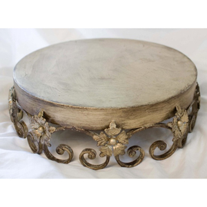 Ensemble de plateaux décoratifs en métal doré rose à 2 niveaux, couleur blanche, finition poudrée, forme rectangulaire, support à gâteau de luxe pour la présentation à la maison - Product Image 4