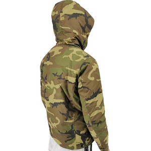Chaqueta de exterior a prueba de viento para hombre, transpirable, impermeable, con capucha, de poliéster, Camuflaje forestal, para caza - Product Image 5