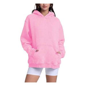 Custom <b>Polyester</b> Cotton Plain Dyed Acid Washed Oversized French Terry Vintage Winter <b>Hoodie</b> Pullover Unisex Streetwear Pocket - Product Image 5