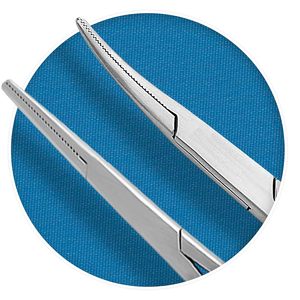 XELTECH SURGICAL Pince hémostatique Mosquito 5" Courbée Droite Verrouillable Manuelle en Acier Inoxydable 316L Certifiée CE pour Usage Hospitalier - Product Image 3