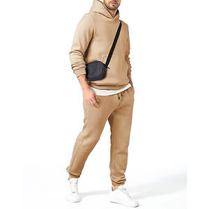 Conjunto Deportivo de 2 Piezas para Hombre, Sudadera con Capucha y Pantalones Deportivos, Estilo Casual y Cómodo para Calle o Deporte - Product Image 2