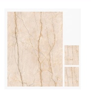 Dalles murales intérieures antidérapantes en porcelaine flexible effet marbre beige pleine masse 120x160, nouveau design italien pour chambre à coucher