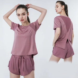 Conjunto de Yoga sin Costuras para Mujer, Leggings de Cintura Alta y Sujetador Deportivo, Ropa Deportiva para Gimnasio - Product Image 4