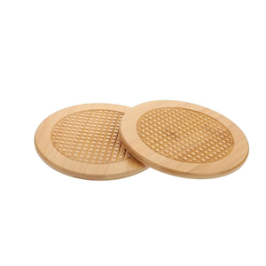Wood <b>Trivet</b> Fish Shape Natural Wooden Square <b>Trivet</b> 10mm Thick Wood <b>Trivets</b> Modern Design - Product Image 2
