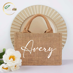 OEM Custom Design Jute Packaging <b>Bags</b> with Logo Branding for Wholesale Export and Promotional Packaging - Product Image 1