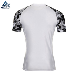 Camisetas de Compresión de Manga Corta para Entrenamiento de MMA, Diseño Sublimado, Ropa Deportiva Personalizada - Product Image 3
