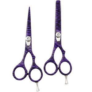 2 Pcs Professional <b>Barber</b> Hairdressing Scissors <b>Set</b> Stainless Steel 6 Inch Hairdressing Shears Durable <b>Barber</b> Thinning Scissor - Product Image 6