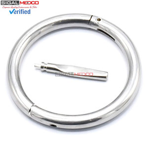 Anillo Nasal para Ganado Vacuno, Anillo de Perforación Nasal Tradicional para Ganado, Equipo de Control de Animales de Granja, Anillo Nasal de Metal Resistente - Product Image 5