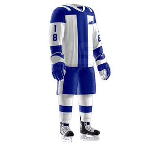 Uniforme de hockey sur glace de haute qualité, dernier design, nouvelle arrivée, en polyester, à prix avantageux - Product Image 3