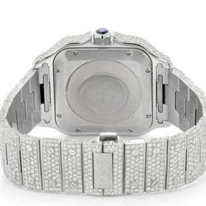 Reloj de Alta Calidad Personalizado con Diamantes Cultivados en Laboratorio, Estilo Hip Hop, Regalo para Hombre - Product Image 3