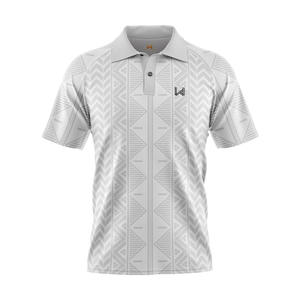 Chemise polo pour homme W4G, décontractée, personnalisée, avec logo imprimé sur le devant, anti-rides, tricotée, 100% coton, manches courtes, design de créateur, qualité supérieure - Product Image 5