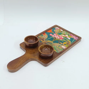 Plat de service personnalisable pour la cuisine, compatible lave-vaisselle, par blossom craft india - Product Image 1