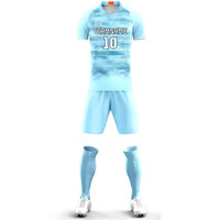 Kit de sublimation respirant personnalisé par le fabricant avec le dernier design, 100 % polyester, fusion sans couture