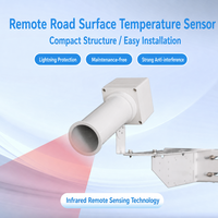 Sensor Remoto ASHUR de Temperatura y Humedad de Superficie de Carretera RS485 4-20mA CE IP66 -40C IR para Advertencia de Niebla y Hielo en Carreteras, Seguridad