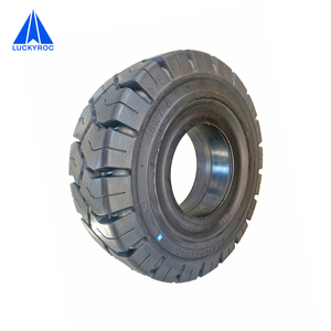 Pièces détachées pour chariots élévateurs Linde LUCKYROC, pneus <span class=keywords><strong>de</strong></span> <span class=keywords><strong>roue</strong></span> avant pour camions industriels diesel et électriques, pneus pleins 18x7-8 23x9-10 8.25-15 - Product Image 2