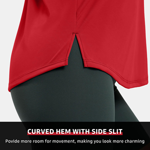 2k26 Camiseta deportiva sin mangas para mujer, estilo nuevo, con abertura lateral, para entrenamiento, ligera, para fitness y actividades deportivas - Product Image 4