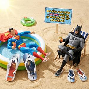 Chanclas de Goma EVA Personalizadas de Vietnam con Patrón Impreso o Pegado, Pantuflas de Alta Calidad para Exteriores para Hombres y Mujeres - Product Image 1