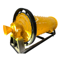 Broyeur à billes portable haute efficacité 1200*2100 pour l'extraction d'or, machine de broyage de minerai de fer