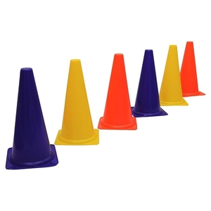 Conos de Entrenamiento Resistentes y Altos para Exteriores, Conos Marcadores para Ejercicios de Velocidad y Agilidad Deportiva, Precio al por Mayor, Conos en Oferta - Product Image 1