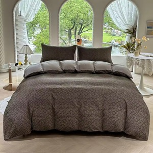 Parures de lit en coton 100% conformes aux normes nationales, draps en coton, ensembles de couettes - Product Image 6