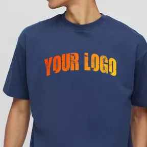 Camiseta de Verano 2026 para Hombre, Personalizada, Tejida, Estilo Hip Hop, Impresión Digital, Secado Rápido, Manga Corta, Delgada, 100% Algodón, Corte Holgado, Cuello Redondo - Product Image 2