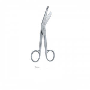 Tijeras Quirúrgicas para Quemaduras, Tijeras para Vendas Lister y Tijeras de Enfermería de 5.5 Pulgadas de Acero Inoxidable de Dentavex - Product Image 2