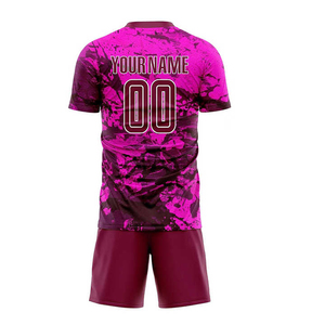 Ensemble de maillots et shorts de football entièrement personnalisés avec impression par sublimation, logo en tissu personnalisé, nom de l'équipe, uniformes d'entraînement - Product Image 5