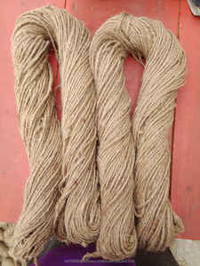 Ficelle de jute 100% naturelle, écologique, durable, biodégradable, de haute qualité, 28LBS/3PLY, 1kg par bobine, anti-bactérienne, pour le tricot et le tissage à la main - Product Image 5