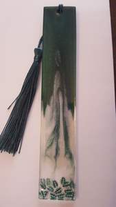 Luxury Handmade Epoxy Resin Floral <b>Bookmark</b> Transparent Book Marker <b>Gift</b> for Students Readers and Office Use - Product Image 5