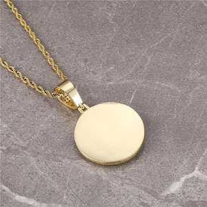 Wholesale Gold Plated 925 Sterling <b>Silver</b> Moissanite Pendants <b>Charms</b> Custom Design Men's Hip Hop Party 5.6cm 3.5cm OEM ODM - Product Image 2