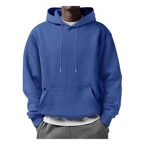 Customizable Polyester Cotton Winter <b>Tech</b> Sporty Blank Soft Breathable French Terry Light Weight Unisex Pullover Hoodie - Product Image 4